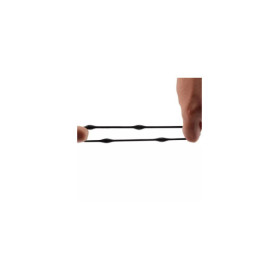Pack 3 cockring noir avec billes 